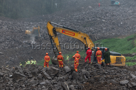 Rescue Efforts Ramp Up After Landslide Hit Sichuan Village
