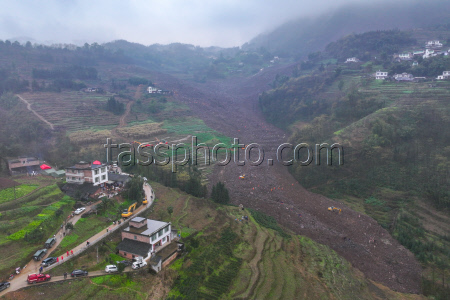 Rescue Efforts Ramp Up After Landslide Hit Sichuan Village