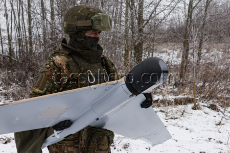 Deployment of Lancet loitering munition in Kursk Region