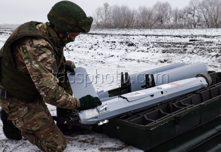 Deployment of Lancet loitering munition in Kursk Region