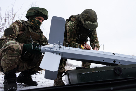 Deployment of Lancet loitering munition in Kursk Region