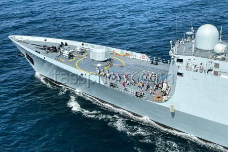 Военно-морские учения AMAN-2025 в Аравийском море