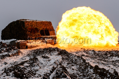 Russian tank crews undergo combat training in Lugansk People's Republic