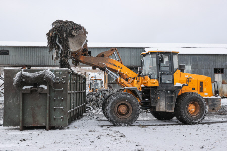 Removal of dumping ground from St Petersburg's MPBO-2 waste processing plant