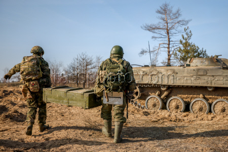 Russian assault teams undergo training in Lugansk People's Republic