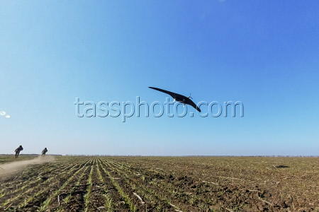 Supercam recon drone crew in Kherson Region, Russia