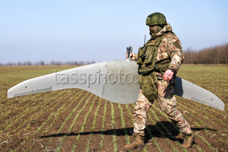 Supercam recon drone crew in Kherson Region, Russia