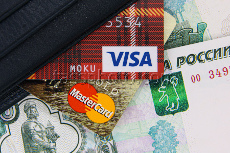 Visa and Mastercard cards