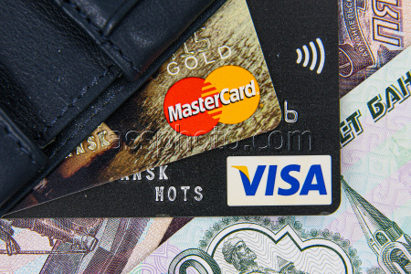 Visa and Mastercard cards