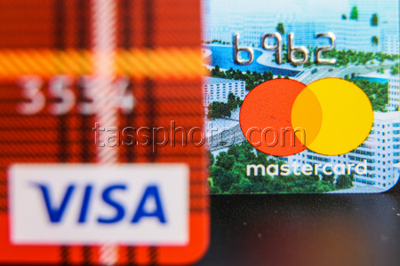 Visa and Mastercard cards