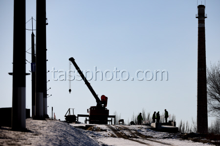 Repair and refurbishment work in Lugansk