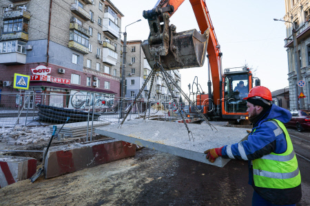 Repair and refurbishment work in Lugansk