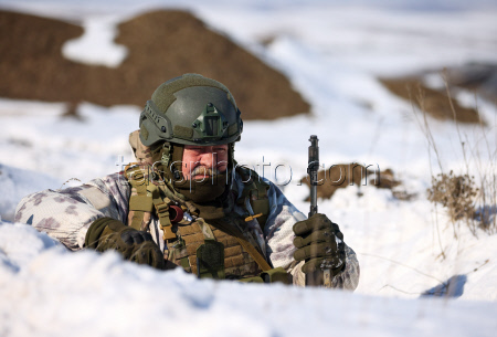 Combat training of Russian Army assault units in Lugansk People's Republic