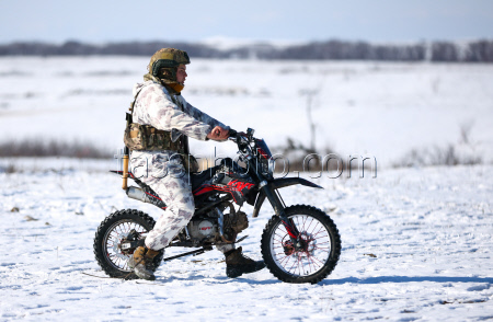 Combat training of Russian Army assault units in Lugansk People's Republic