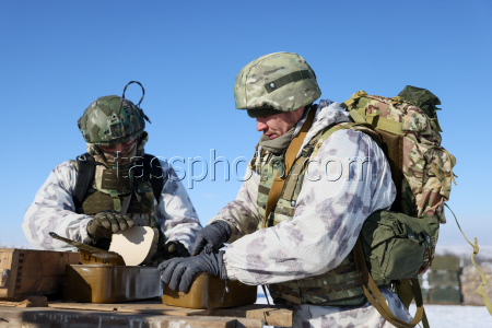 Combat training of Russian Army assault units in Lugansk People's Republic
