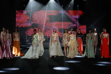 Hannibal Laguna - Runway - Mercedes Benz Fashion Week Madrid FW 25/26