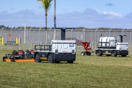Autonomous work vehicles make US debut at Homestead Airport