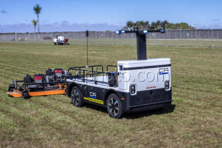 Autonomous work vehicles make US debut at Homestead Airport