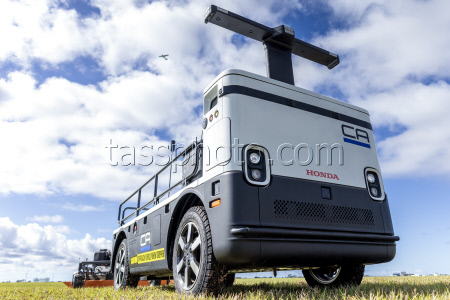 Autonomous work vehicles make US debut at Homestead Airport