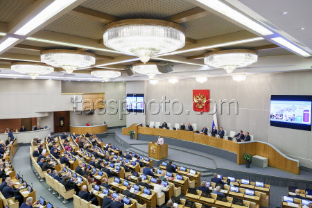 Пленарное заседание Госдумы РФ