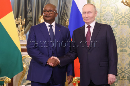Guinea-Bissau President Embalo visits Russia