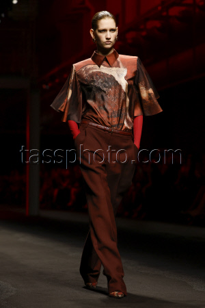 MFW - Roberto Cavalli Runway
