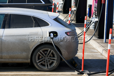 Yuzhny EV charging hub in Moscow