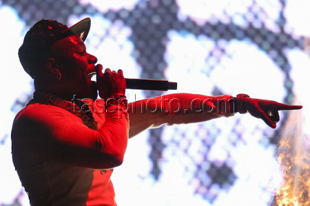 American rapper DaBaby gives concert in Moscow