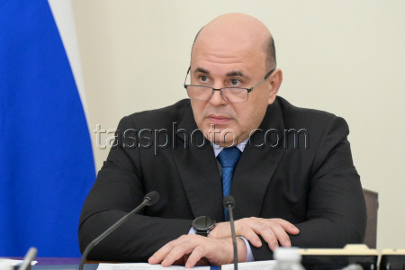 Совещание премьер-министра РФ Мишустина с вице-премьерами РФ