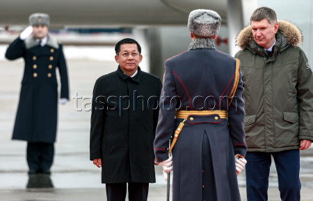 Myanmar PM Min Aung Hlaing visits Russia