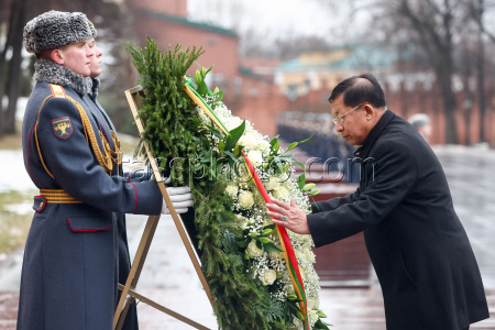 Myanmar's PM Min Aung Hlaing on official visit to Moscow