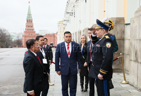 Официальный визит премьер-министра Мьянмы Мин Аун Хлайна в Москву