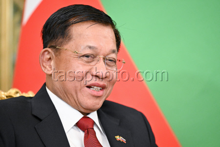 Myanmar's PM Min Aung Hlaing on official visit to Moscow