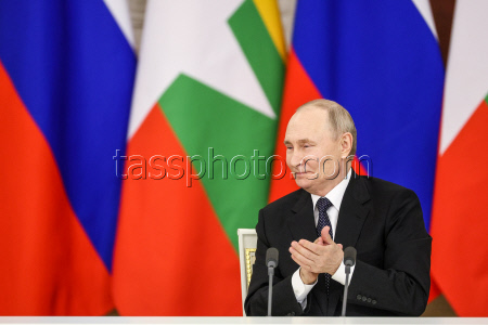 Myanmar's PM Min Aung Hlaing on official visit to Moscow