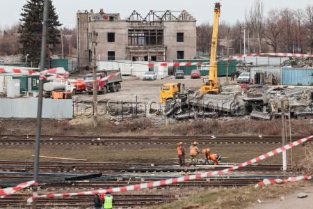 Ремонт моста в ДНР