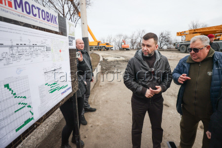 Ремонт моста в ДНР