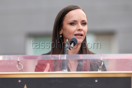 Christina Ricci receives Hollywood Walk of Fame Star