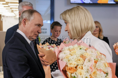 Посещение президентом РФ Путиным Единого центра поддержки участников СВО
