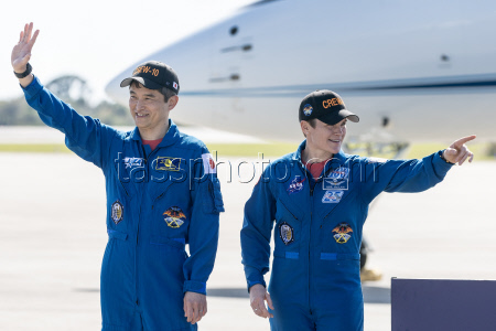 NASA-Crew-10 arrival at Kennedy Space Center ahead of launch
