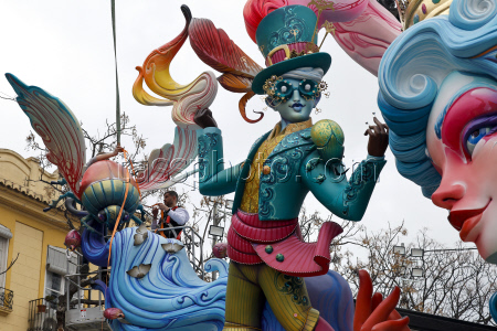 Fallas festival in Valencia