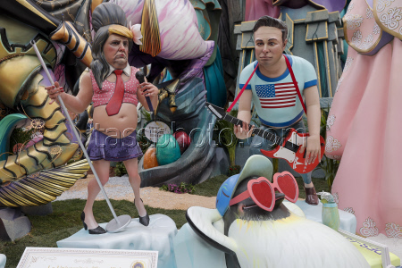 Fallas festival in Valencia