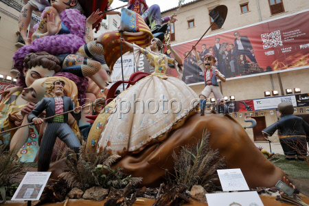 Fallas festival in Valencia