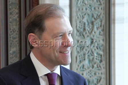 Russia's First Deputy PM Manturov meets with Amir of Qatar