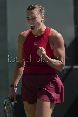 Теннисный турнир BNP Paribas Open, финал: Арина Соболенко (Белоруссия) - Мирра Андреева (Россия) - 6:2, 4:6, 3:6
