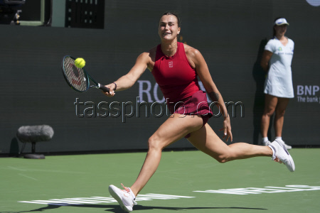 Теннисный турнир BNP Paribas Open, финал: Арина Соболенко (Белоруссия) - Мирра Андреева (Россия) - 6:2, 4:6, 3:6