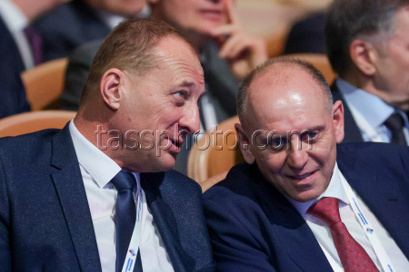 Съезд Российского союза промышленников и предпринимателей в Москве