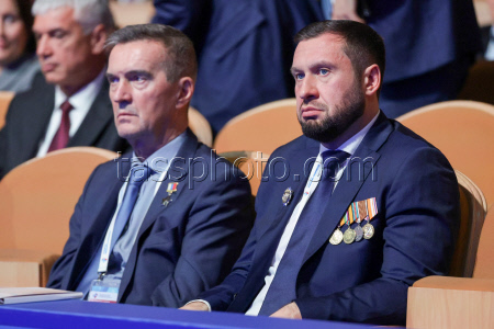 Съезд Российского союза промышленников и предпринимателей в Москве