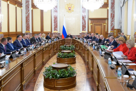 Заседание правительства РФ