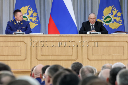 Expanded meeting of Collegium of Russia's Prosecutor General's Office