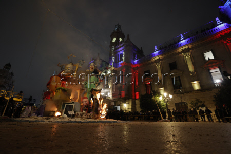 Fallas Festival in Valencia